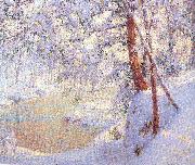 Palmer, Walter Launt Winter Light and Shadows oil on canvas